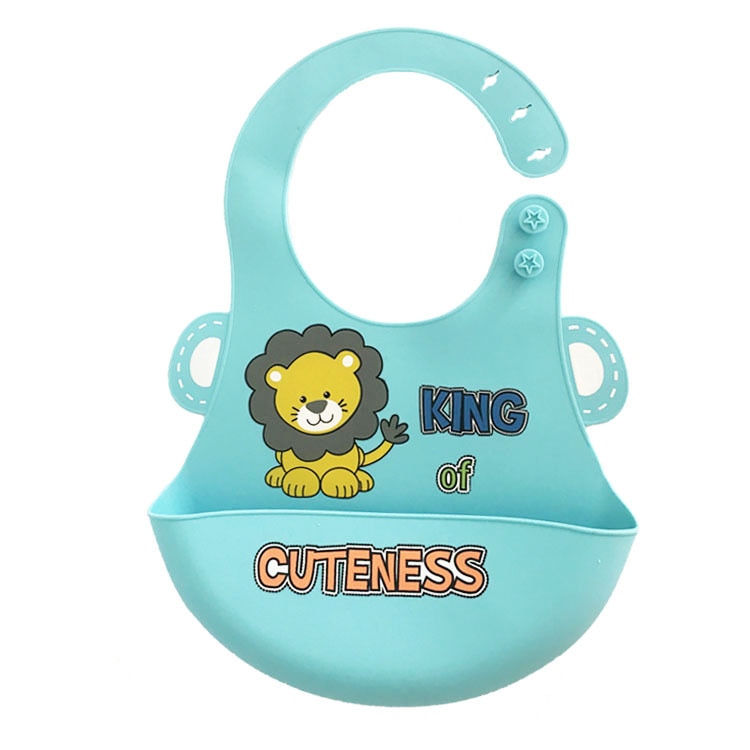 Bib Silicone Feeding Baby Cover